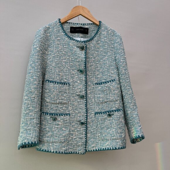 ZARA | Boucle Blazer/Lady Jacket - Picture 5 of 15